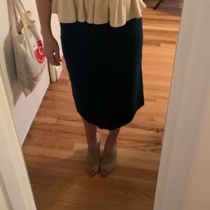 Club Monaco Denim Pencil Skirt sz 6